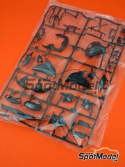 Tamiya: Spare part 1/12 scale - Kawasaki Ninja H2R: A Parts - plastic parts - for Tamiya reference TAM14131
