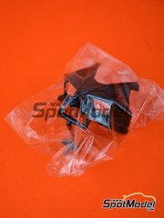 Tamiya: Pieza de reemplazo escala 1/12 - Kawasaki Ninja H2R: Carenado (A27) - piezas de plstico - para la referencia de Tamiya TAM14131