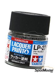 Tamiya: Pintura laca - Gris alemn - German Grey - 1 x 10ml