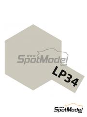 Tamiya: Lacquer paint - Light Gray LP-34 - 1 x 10ml