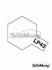 Tamiya: Lacquer paint - Pearl white LP-43 - 1 x 10ml