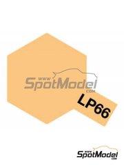 Tamiya: Lacquer paint - Flat flesh LP-66 - 1 x 10ml