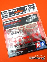 Tamiya: Detail up set 1/24 scale - Peugeot 307 WRC 2005 - photo-etched parts and other materials - for Tamiya reference TAM24285 image