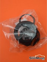 Tamiya: Spare part 1/12 scale - Ducati Desmosedici GP4: Tyres - metal parts, rubber parts and other materials - for Tamiya reference TAM14101