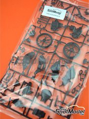 Tamiya: Pieza de reemplazo escala 1/12 - Ducati 1199 Panigale S: Partes B - piezas de pl�stico - para las referencias de Tamiya TAM14129 y TAM14132