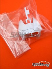 Tamiya: Spare part 1/12 scale - Honda RC213V: Front cowl (A27) - plastic parts - for Tamiya reference TAM14130