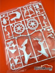 Tamiya: Spare part 1/12 scale - Yamaha YZF-R1M: Sprue A - plastic parts - for Tamiya references TAM14133, HC-14133 and TMY14133