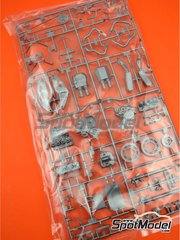 Tamiya: Spare part 1/12 scale - Yamaha YZF-R1M: Sprue B - plastic parts - for Tamiya references TAM14133, HC-14133 and TMY14133