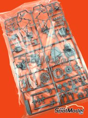 Tamiya: Spare part 1/12 scale - Kawasaki Ninja H2 Carbon: Sprue B - plastic parts - for Tamiya reference TAM14136