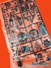 Tamiya: Spare part 1/12 scale - Kawasaki Ninja H2 Carbon: Sprue D - plastic parts - for Tamiya reference TAM14136