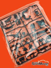 Tamiya: Spare part 1/12 scale - Kawasaki Ninja H2 Carbon: Sprue F - plastic parts - for Tamiya reference TAM14136