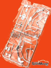 Tamiya: Spare part 1/12 scale - Kawasaki Ninja H2 Carbon: Sprue G - plastic parts - for Tamiya reference TAM14136