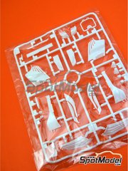 Tamiya: Spare part 1/20 scale - Ferrari SF70H: Sprue C - plastic parts - for Tamiya references TAM20068 and 20068