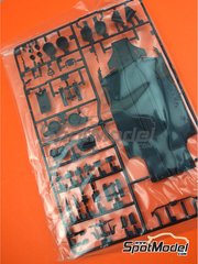 Tamiya: Spare part 1/20 scale - Ferrari SF70H: Sprue D - plastic parts - for Tamiya references TAM20068 and 20068