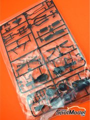 Tamiya: Spare part 1/20 scale - Ferrari SF70H: Sprue E and F - plastic parts - for Tamiya references TAM20068 and 20068