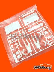 Tamiya: Spare part 1/20 scale - Fiat 131 Abarth Rally: Sprue A - plastic parts - for Tamiya reference TAM20069