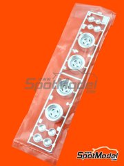 Tamiya: Spare part 1/20 scale - Fiat 131 Abarth Rally: Sprue D - plastic parts - for Tamiya reference TAM20069