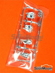 Tamiya: Spare part 1/24 scale - Subaru Impreza WRC: Parts P - water slide decals - for Tamiya reference TAM24281