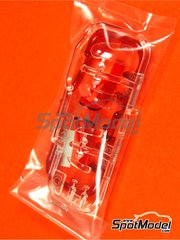 Tamiya: Spare part 1/24 scale - Subaru Impreza WRC: Parts Q and R - water slide decals - for Tamiya reference TAM24281