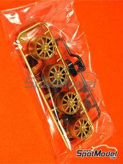 Tamiya: Spare part 1/24 scale - Subaru Impreza WRC: Parts T and S - water slide decals - for Tamiya reference TAM24281