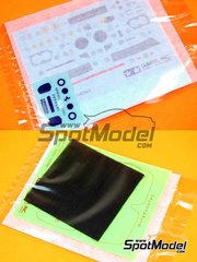 Tamiya: Spare part 1/24 scale - Ferrari Laferrari: Decals, masks, other materials - paint masks, water slide decals and other materials - for Tamiya reference TAM24333 image