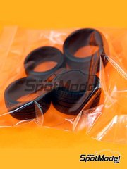 Tamiya: Spare part 1/24 scale - Ferrari Laferrari: Tyres - rubber parts - for Tamiya reference TAM24333 image