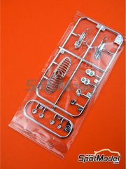 Tamiya: Spare part 1/24 scale - Mercedes Benz AMG GT3: Sprues E and G spare parts - plastic parts - for Tamiya references TAM24345 and TAM24350