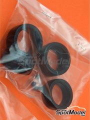 Tamiya: Spare part 1/24 scale - Ford GT: Tyres - rubber parts - for Tamiya reference TAM24346