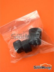 Tamiya: Spare part 1/24 scale - Toyota TS050 Hybrid: Tyres - rubber parts - for Tamiya reference TAM24349 image