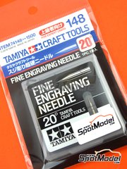 Tamiya: Scriber -  Fine engraving needle 20� - metal parts - for Tamiya reference TAM74139 - 1 units