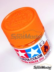 Tamiya: Acrylic paint - Orange X-6 - 1 x 10ml
