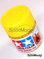 Tamiya: Acrylic paint - Lemon Yellow X-8 - 1 x 10ml