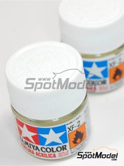 Tamiya: Acrylic paint - Flat White XF-2 - 1 x 10ml