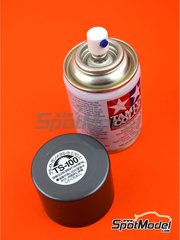 Tamiya: Spray - Semi gloss bright gun metal TS-100 - for Tamiya references TAM24345 and 24345