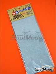 Tamiya: Sandpaper - Finishing abrasives - Fine set - 2 x 400 - 1 x 600 - 2 x 1000