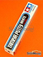 Hobby Playground - TAMIYA EPOXY PUTTY (QUICK TYPE, 100G) ☆This putty  consists of white putty and a beige hardener, and dries in 5-6 hours at  room temperature. Use it for parts you