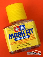 Tamiya 87205 Mark Fit Super Strong (40ml) Decal Cement Glue For Model Kit