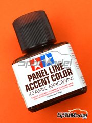 Tamiya 87131 Panel Line Accent Color 'BLACK' W/ Fine Brush 40ml