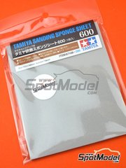 Tamiya: Sandpaper - Sanding sponge sheet 600 - 1 units