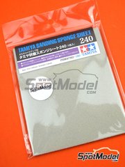 Tamiya: Sandpaper - Sanding sponge sheet 240 - 1 units
