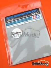 Tamiya: Sandpaper - Sanding sponge sheet 3000 - 1 units