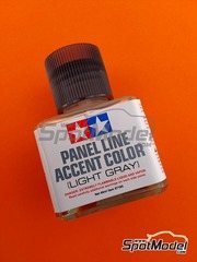 Tamiya: Paint - Panel line accent color Light Grey - 1 x 40ml