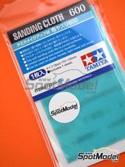 Tamiya: Sandpaper - Sanding Cloth 600 grit - 1 units