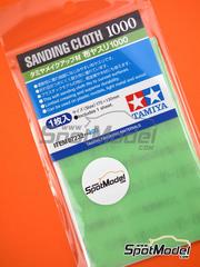 Tamiya: Sandpaper - Sanding Cloth 1000 grit - 1 units