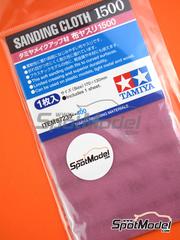 Tamiya: Sandpaper - Sanding Cloth 1500 grit - 1 units