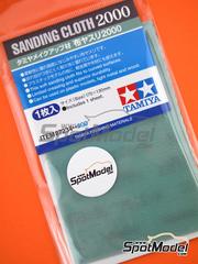 Tamiya: Sandpaper - Sanding Cloth 2000 grit - 1 units