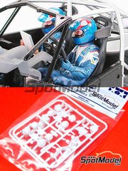 Tamiya: Figures set 1/24 scale - Rally driver and Co-driver image