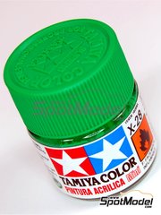 Tamiya: Acrylic paint - Park Green X-28 - 1 x 10ml
