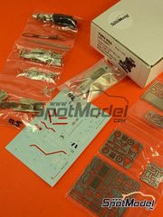 This Way Up: Car scale model kit 1/43 scale - LEC CRP1 #31 - David Purley (GB) - Belgian Formula 1 Grand Prix 1977 - photo-etched parts, turned metal parts, water slide decals, white metal parts and assembly instructions image