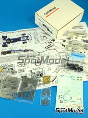 This Way Up: Car scale model kit 1/43 scale - Surtees TS9 Surtees Racing Organization Team #20 - John Surtees (GB) - South African Formula 1 Grand Prix 1971 - photo-etched parts, turned metal parts, water slide decals, white metal parts and assembly instructions